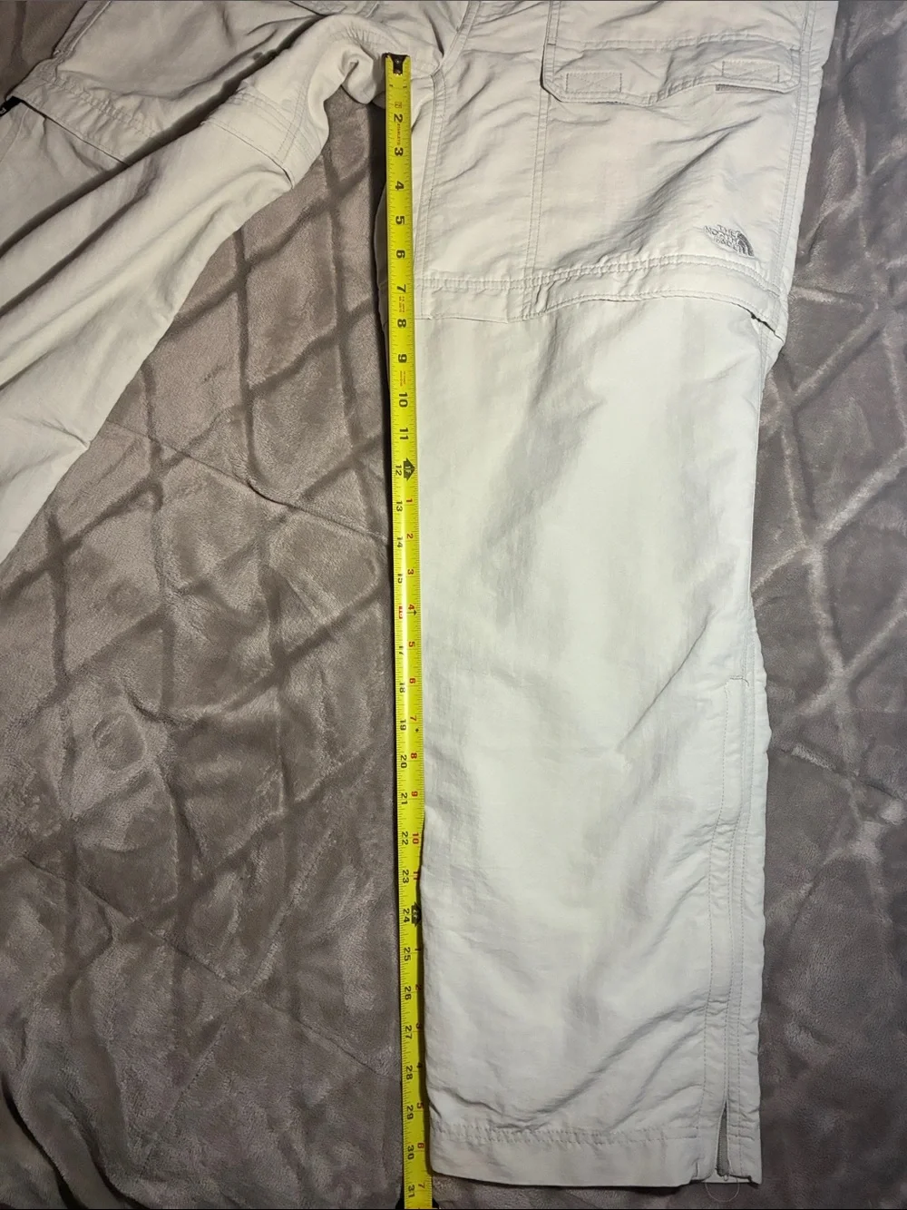 The North Face Men’s Nylon Belted Convertible Pants Size M 34/30